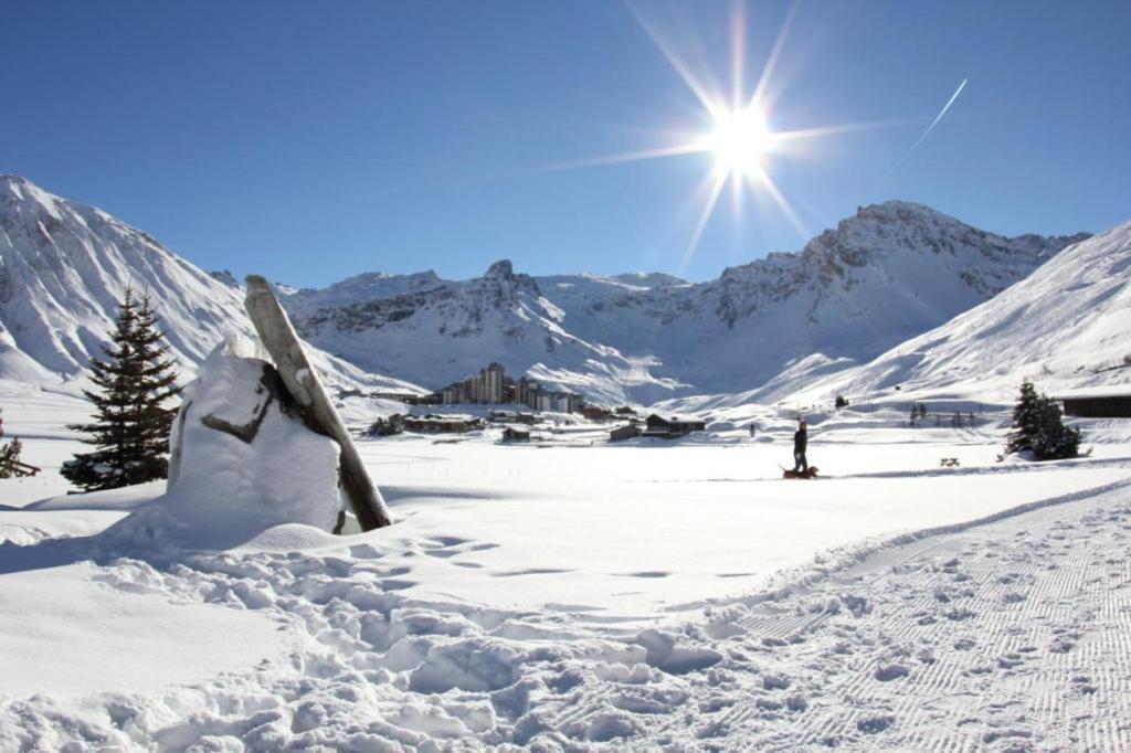 Le Terril Blanc Hotell Tignes Eksteriør bilde